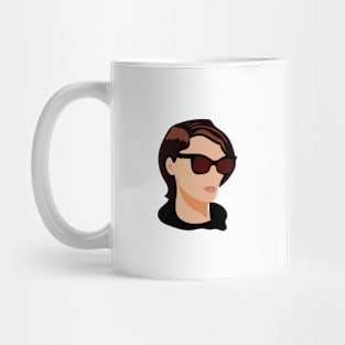 Girl with sunglasses Mug